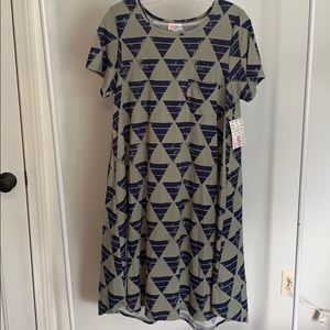 LulaRoe Carly Dress size medium